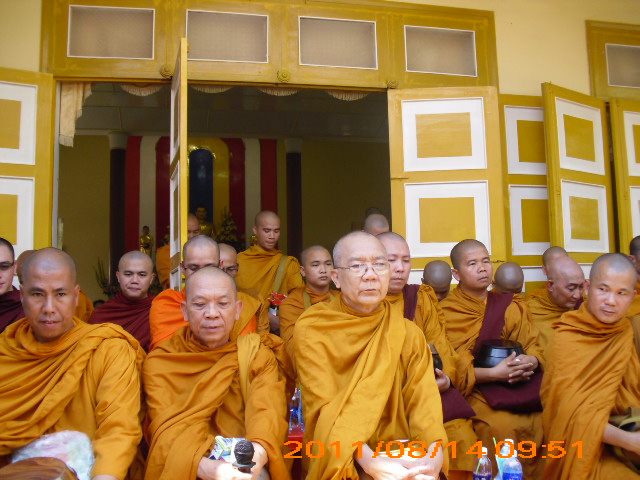 Chùa Pháp Quang tổ chức lễ trùng tu