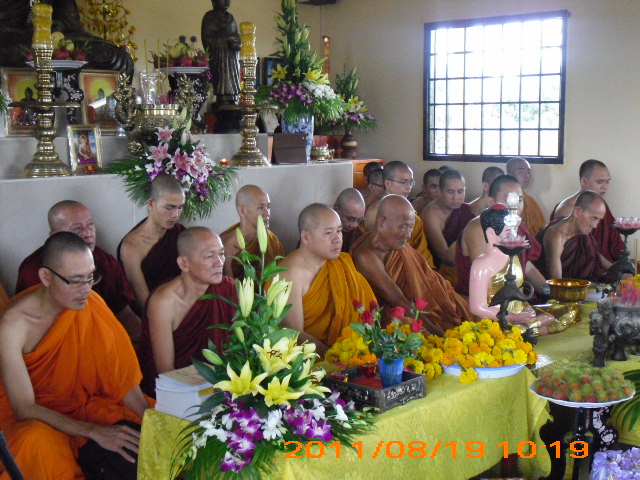 Khóa tu Niệm Phật lần thứ 5 tại thiền viện Thiện Minh