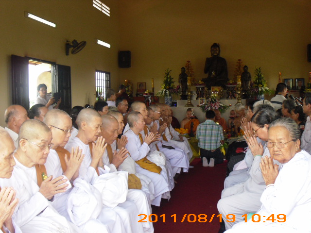 Khóa tu Niệm Phật lần thứ 5 tại thiền viện Thiện Minh