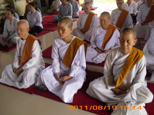Khóa tu Niệm Phật lần thứ 5 tại thiền viện Thiện Minh