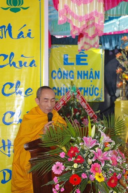 ĐăkLăk: Lễ Công Nhận Chính Thức và Ra Mắt BĐD Niệm Phật Đường Từ Tâm Huyện CưKuin