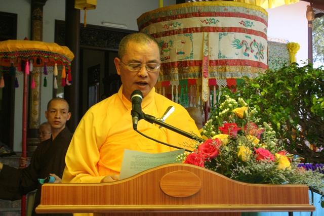 Huế: Trung ương Giáo hội tưởng niệm và cầu siêu anh linh liệt sĩ tại Thiền viện Hương Vân
