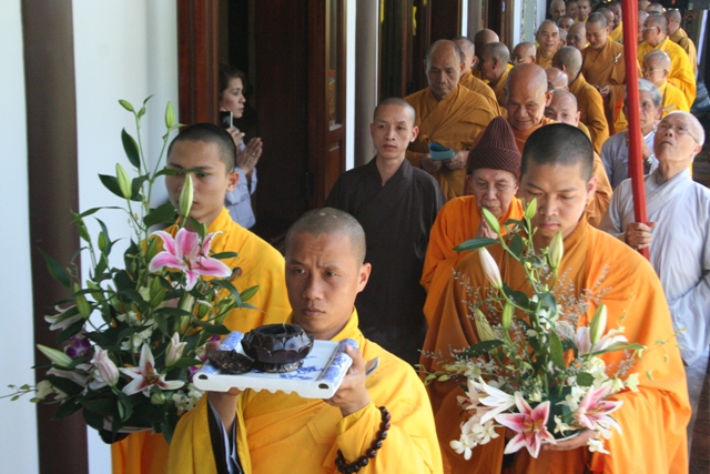 Huế: Trung ương Giáo hội tưởng niệm và cầu siêu anh linh liệt sĩ tại Thiền viện Hương Vân