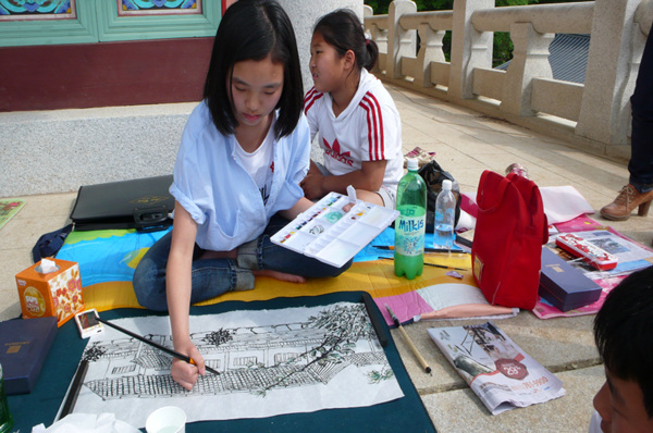 Hình ảnh sinh hoạt Hè tại Tổ đình Hải Ấn, Hàn Quốc