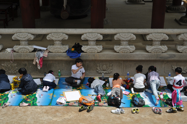 Hình ảnh sinh hoạt Hè tại Tổ đình Hải Ấn, Hàn Quốc