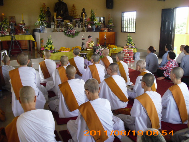 Khóa tu Niệm Phật lần thứ 5 tại thiền viện Thiện Minh