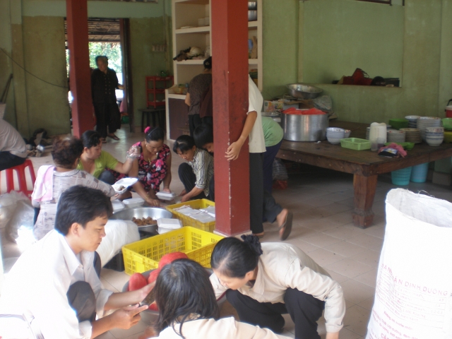 Khóa tu Một Ngày An Lạc tại chùa Vĩnh Hưng - Long An