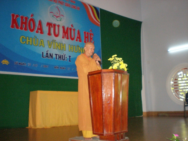 Chùm ảnh khóa tu mùa hè 2011 tại chùa Vĩnh Hưng - Long An