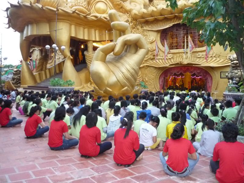 Chùm ảnh: buổi sáng tại Hội trại Tuổi trẻ &amp; Cuộc sống lần IV