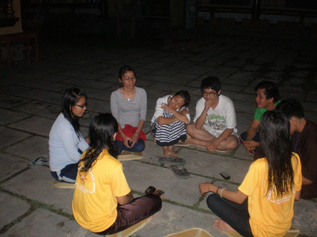 Chùm ảnh khóa tu mùa hè 2011 tại chùa Vĩnh Hưng - Long An