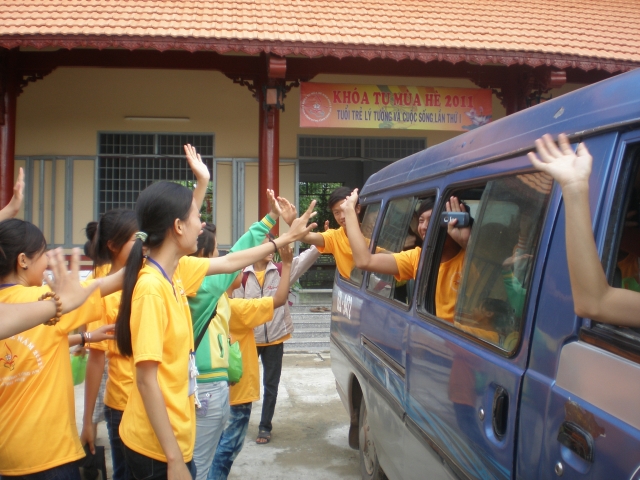 Chùm ảnh khóa tu mùa hè 2011 tại chùa Vĩnh Hưng - Long An