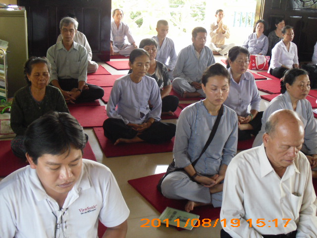 Khóa tu Niệm Phật lần thứ 5 tại thiền viện Thiện Minh