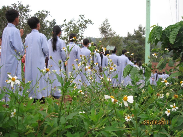Những hình ảnh ngày tu thứ 4 khóa tu “ Búp sen non”