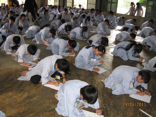 Những hình ảnh ngày tu thứ 4 khóa tu “ Búp sen non”