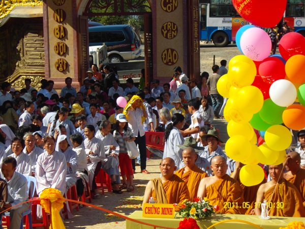 Bình Thuận: Tịnh xá Ngọc Minh chính thức long trọng cử hành đại lễ Phật đản