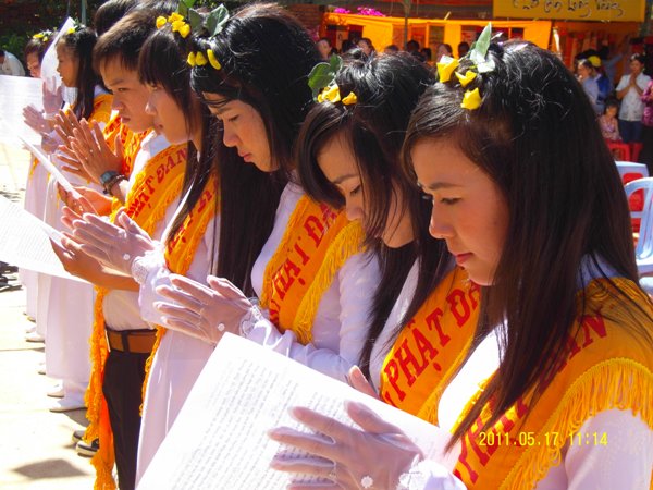 Bình Thuận: Tịnh xá Ngọc Minh chính thức long trọng cử hành đại lễ Phật đản