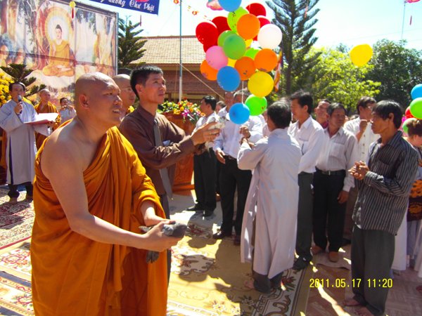 Bình Thuận: Tịnh xá Ngọc Minh chính thức long trọng cử hành đại lễ Phật đản