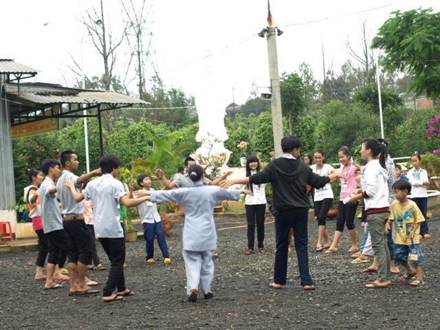 Những hình ảnh ngày tu thứ 4 khóa tu “ Búp sen non”