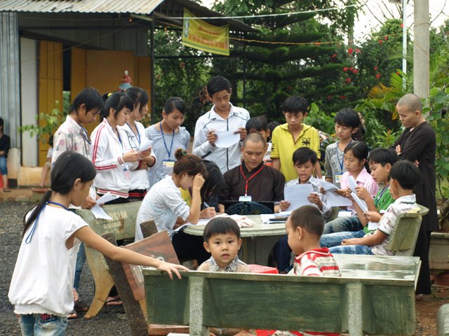 Những hình ảnh ngày tu thứ 4 khóa tu “ Búp sen non”