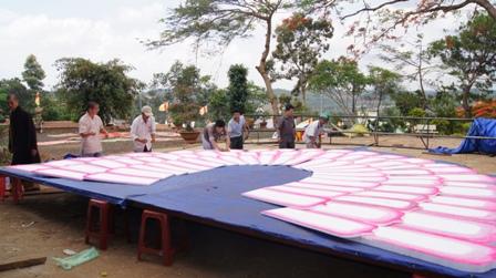 Đăk Nông: Công tác chuẩn bị Phật đản tại chùa tỉnh hội
