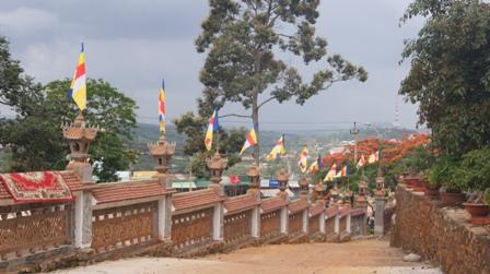 Đăk Nông: Công tác chuẩn bị Phật đản tại chùa tỉnh hội
