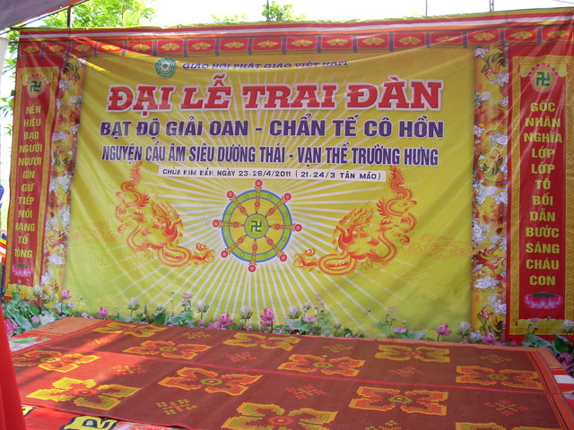 Kim Bản Tự, Hải Dương tổ chức  Đại Trai Đàn