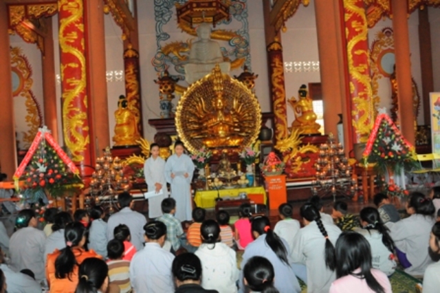 Hình Ảnh Lễ Vu Lan Tại Chùa Bửu Minh
