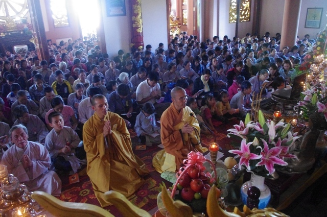 Hình Ảnh Lễ Vu Lan Tại Chùa Bửu Minh