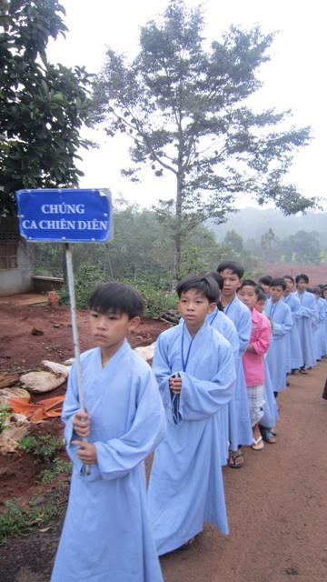 Chùm ảnh: Ngày tu thứ ba trên vùng Cao nguyên