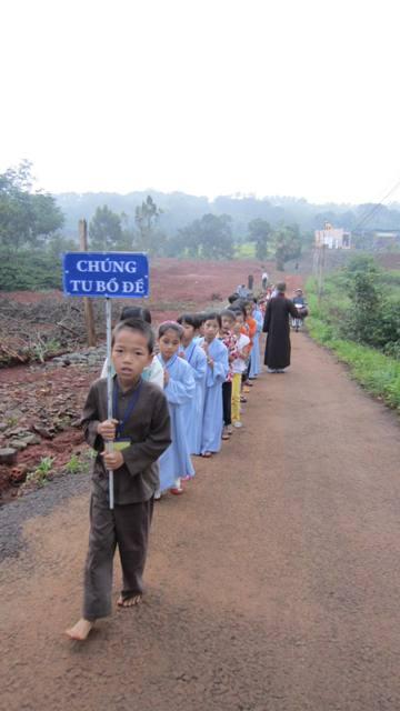 Chùm ảnh: Ngày tu thứ ba trên vùng Cao nguyên
