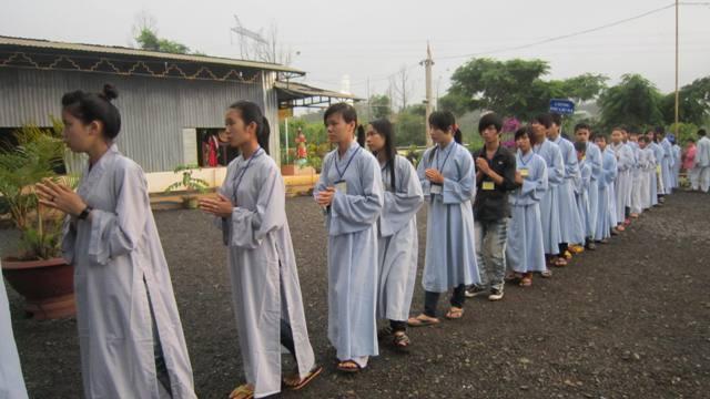 Chùm ảnh: Ngày tu thứ ba trên vùng Cao nguyên