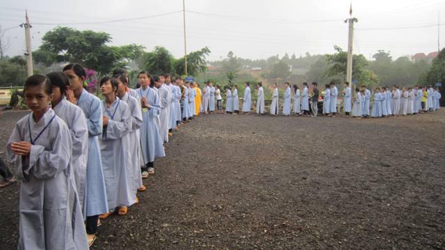 Chùm ảnh: Ngày tu thứ ba trên vùng Cao nguyên