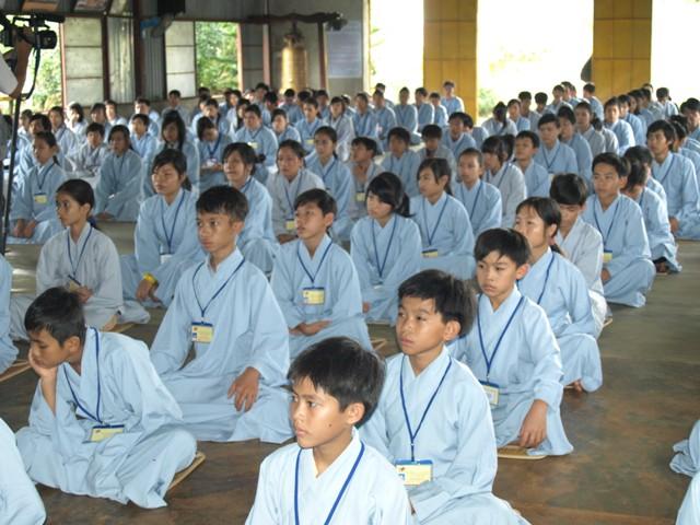 Chùm ảnh: Ngày tu thứ ba trên vùng Cao nguyên