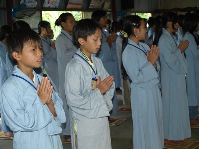 Chùm ảnh: Ngày tu thứ ba trên vùng Cao nguyên