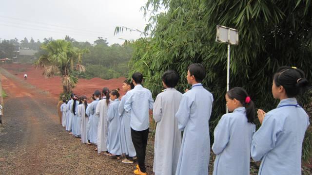 Chùm ảnh: Ngày tu thứ ba trên vùng Cao nguyên