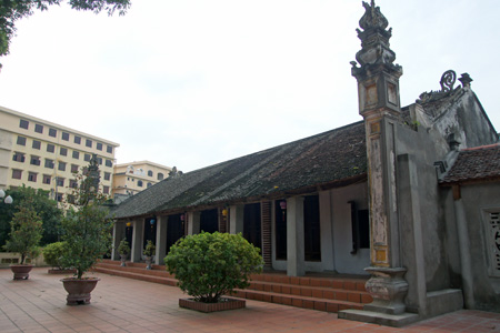 Chứng tích văn hóa Thăng Long ở chùa Thánh