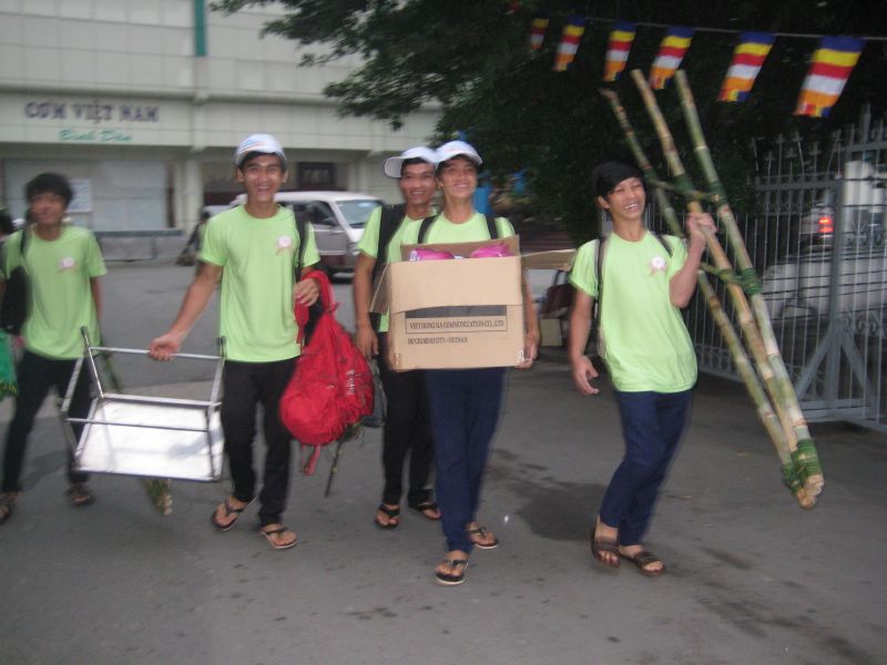 Hội trại Tuổi trẻ &amp; Cuộc sống lần IV chào đón trại sinh tại KDLVH Suối Tiên