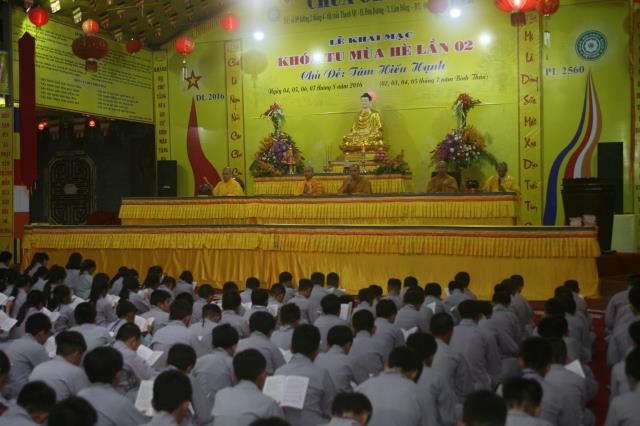 Lâm Đồng: Chùm ảnh sinh hoạt tại khóa tu mùa hè chùa Giác Hải