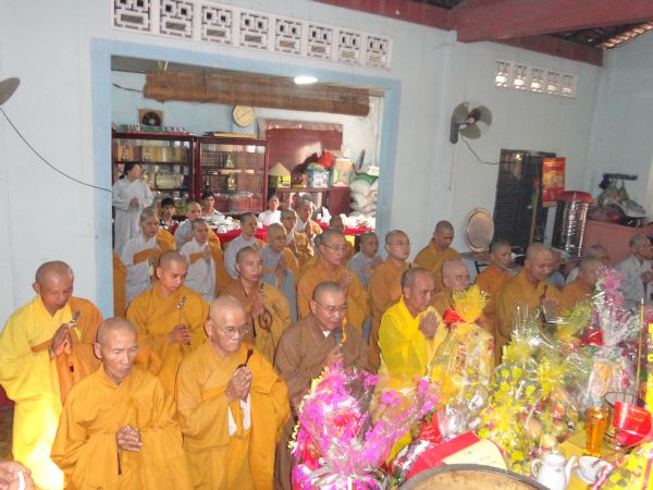 Hóc môn: Chùa Linh Sơn long trọng tổ chức lễ húy nhựt ân sư