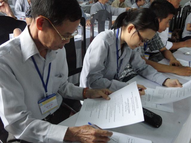 Hội thi giáo lý cư sĩ Phật tử tại TP. Đà Nẵng