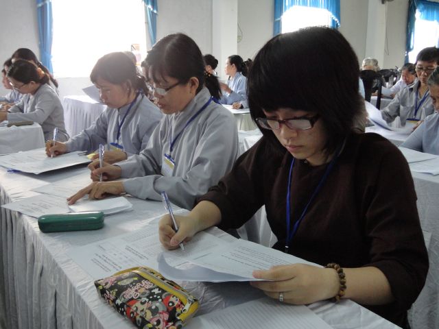 Hội thi giáo lý cư sĩ Phật tử tại TP. Đà Nẵng