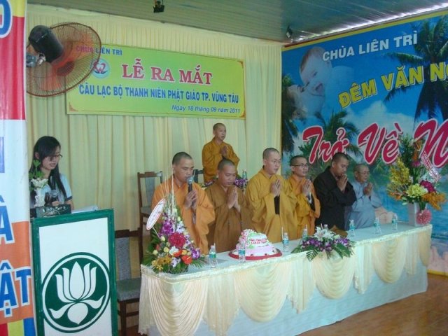 Lễ Ra Mắt Câu Lạc Bộ Thanh Niên Phật Giáo TP. Vũng Tàu