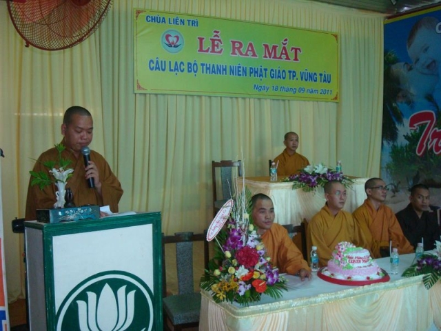 Lễ Ra Mắt Câu Lạc Bộ Thanh Niên Phật Giáo TP. Vũng Tàu