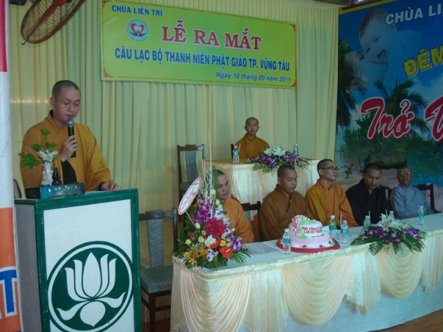 Lễ Ra Mắt Câu Lạc Bộ Thanh Niên Phật Giáo TP. Vũng Tàu