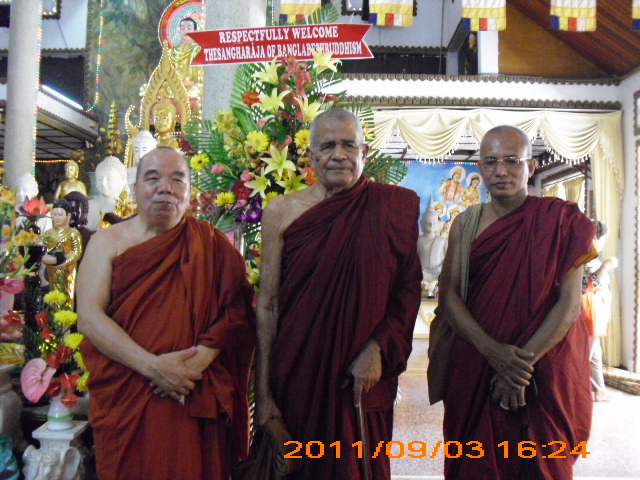 Chùa Phổ Minh tiếp đón HT Tăng thống Bangladesh và HT Hiệu trưởng trường Đại Học Mahachulalongkornrajavijjalaya Thái Lan