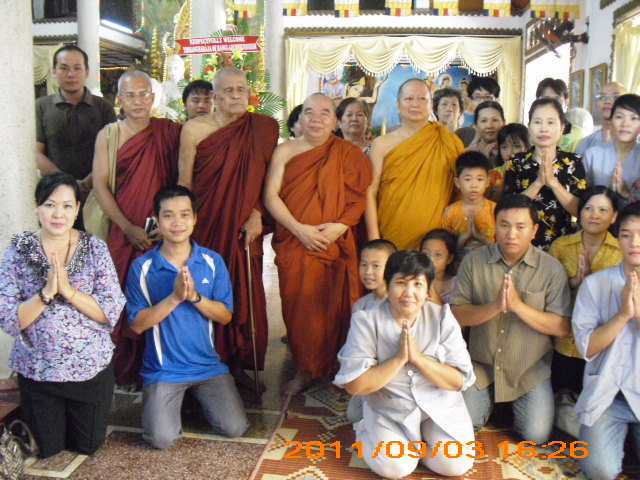 Chùa Phổ Minh tiếp đón HT Tăng thống Bangladesh và HT Hiệu trưởng trường Đại Học Mahachulalongkornrajavijjalaya Thái Lan