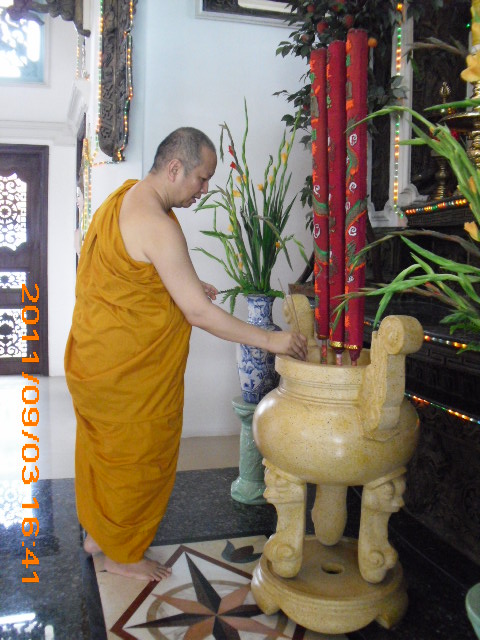Chùa Phổ Minh tiếp đón HT Tăng thống Bangladesh và HT Hiệu trưởng trường Đại Học Mahachulalongkornrajavijjalaya Thái Lan