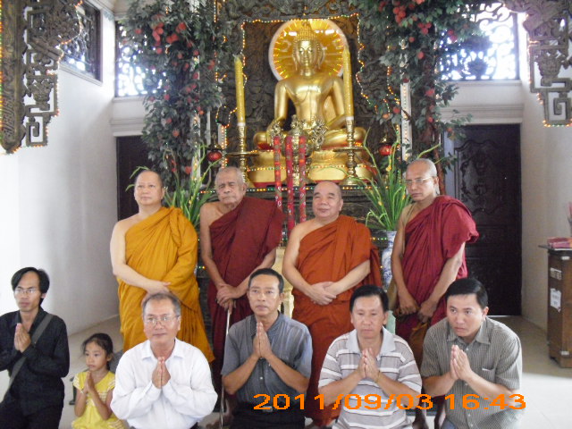 Chùa Phổ Minh tiếp đón HT Tăng thống Bangladesh và HT Hiệu trưởng trường Đại Học Mahachulalongkornrajavijjalaya Thái Lan