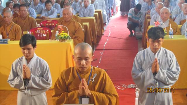 Củ Chi: Đại lễ Bổ nhiệm Trụ trì và Đặt đá trùng tu chùa Pháp Thiện