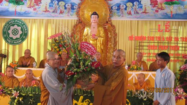 Củ Chi: Đại lễ Bổ nhiệm Trụ trì và Đặt đá trùng tu chùa Pháp Thiện